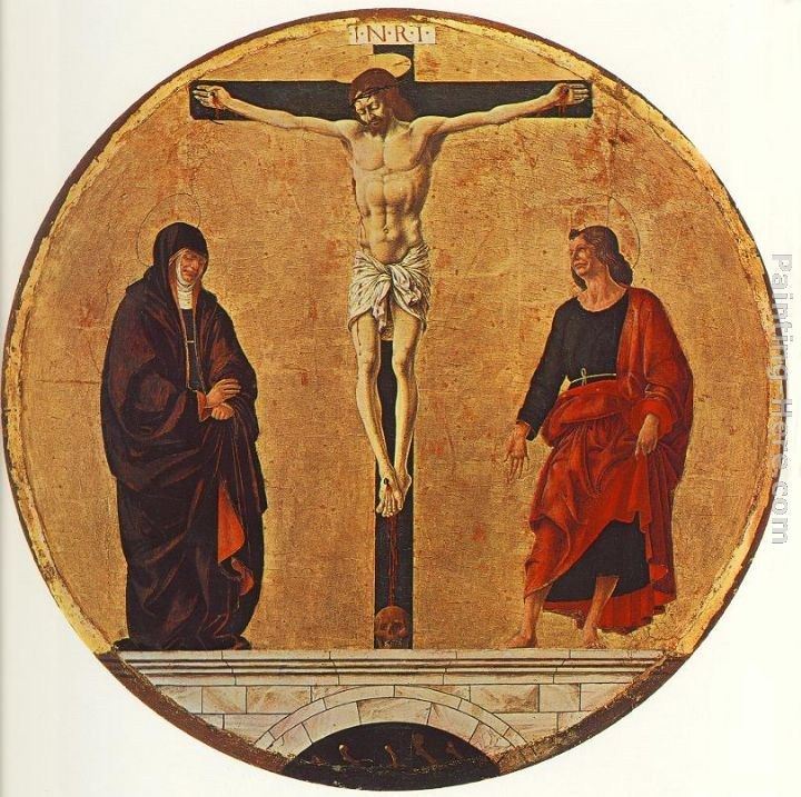 Francesco del Cossa The Crucifixion (Griffoni Polyptych)